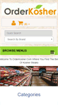 Mobile Screenshot of orderkosher.com